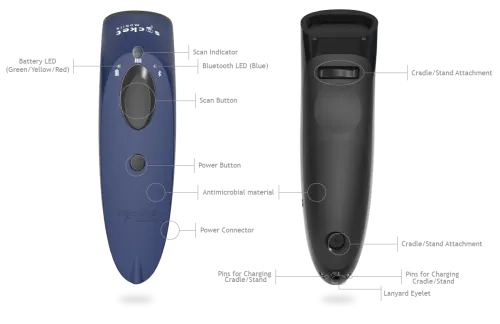 SOCKET SCANNER S740 BT 2D BLUE SocketScan® S740 2D/1D Imager Barcode Scanner
